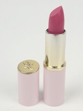Mary Kay Lasting Color Lipstick~Pomegranate~Pink Tube~NEW Old Stock NOS